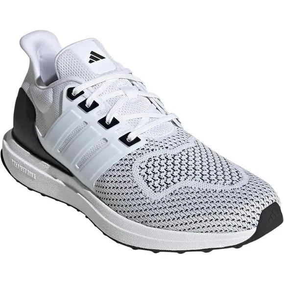 NWT Adidas Men's Ultradream DNA Sneaker, White/Black-Sz 8 - Picture 1 of 6